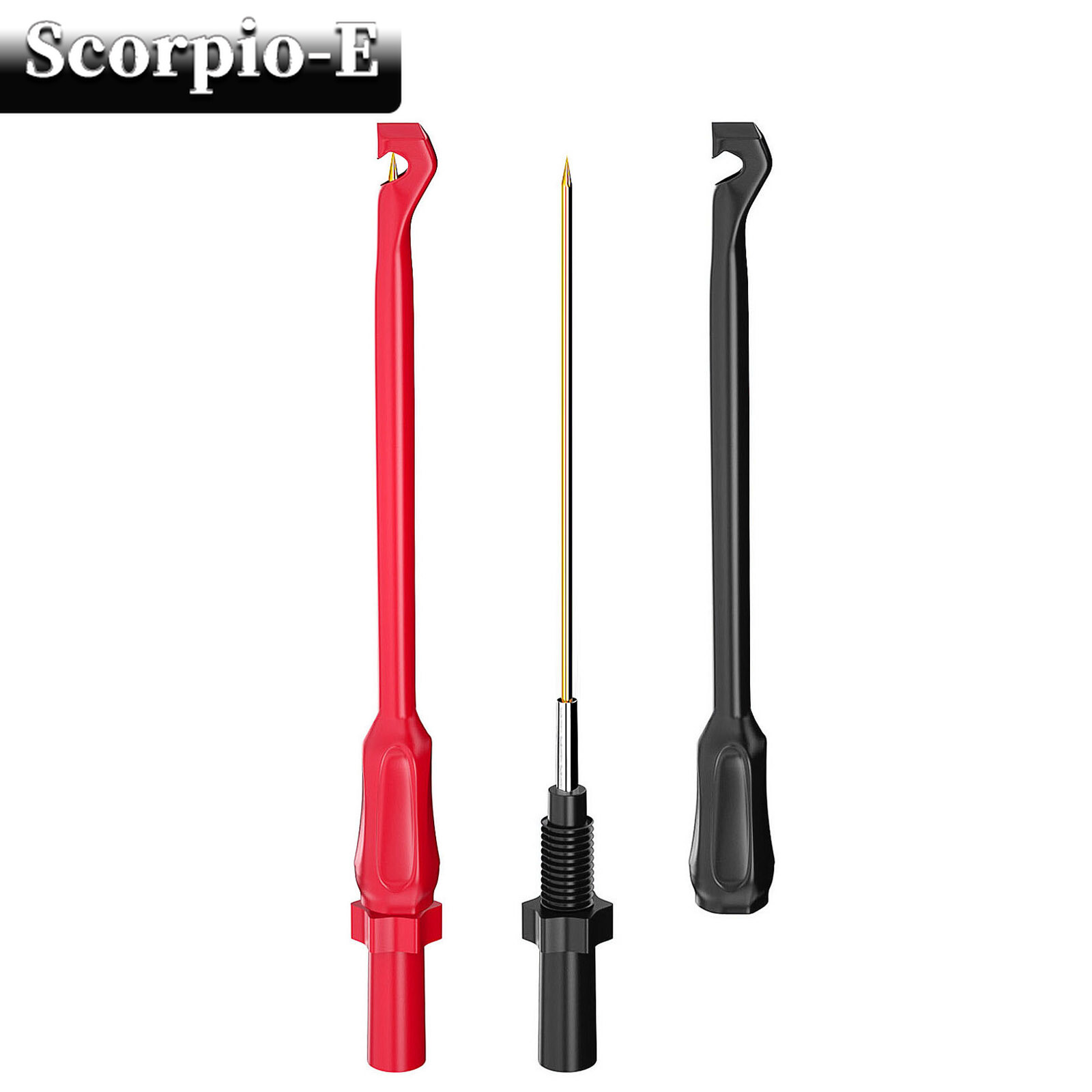 2PCS Automotive Wire Piercing Probe Puncture Probe Pins with 4mm Banana Socket