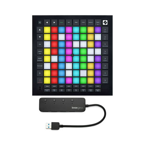 Novation LaunchpadPro MK3 USB MIDI Ableton LiveController 4-Port USB 3.0 Hub PRO