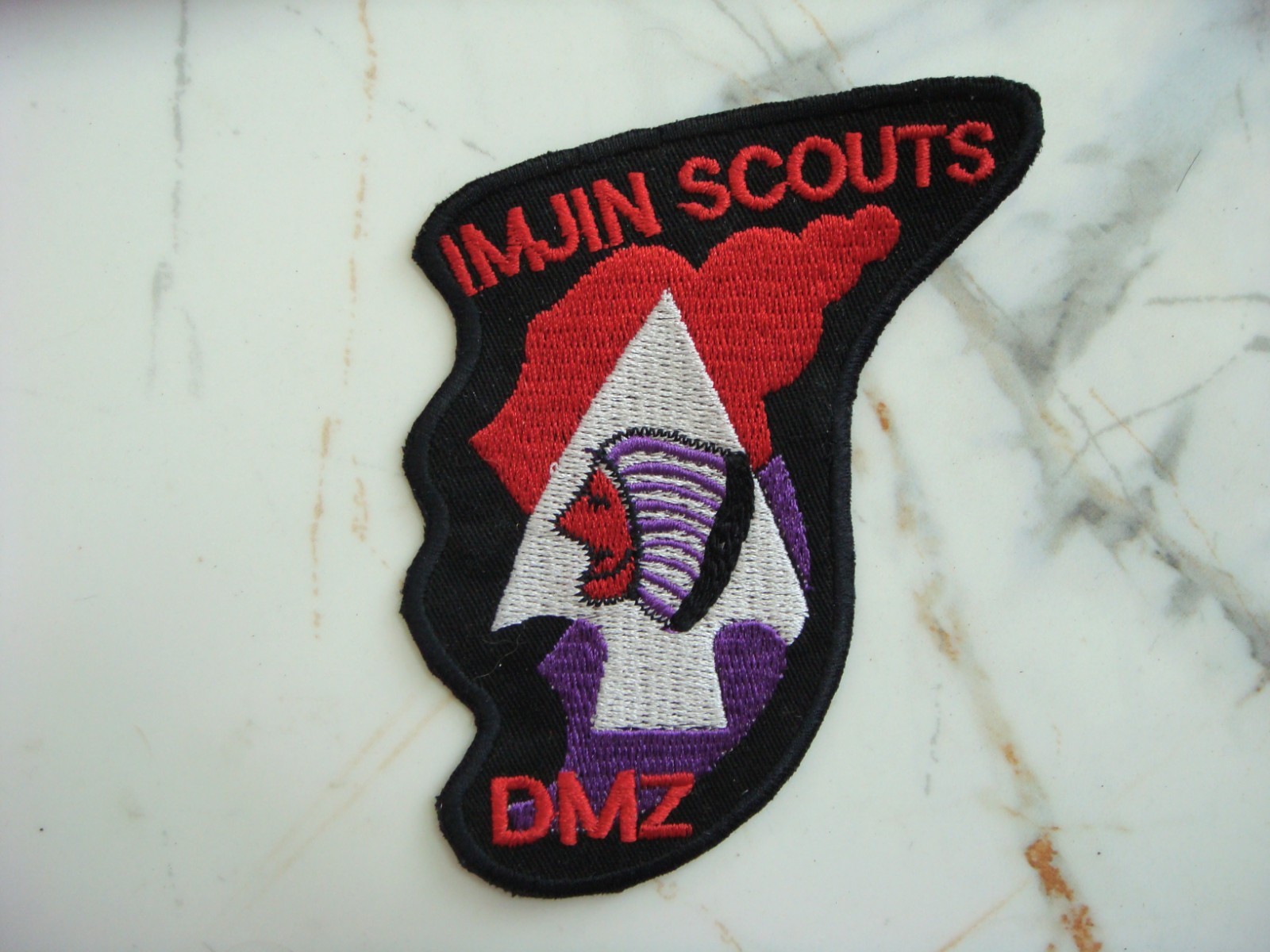 US 2nd INFANTRY DIVISION DMZ,  VIETNAM WAR PATCH