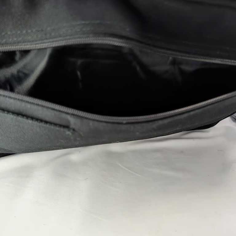 Google Laptop Bag Messenger Briefcase Black Embroidered Logo Promo New Polyester