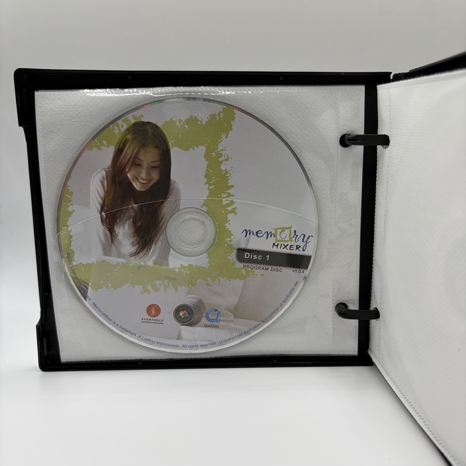 Memory Mixer - Scrapbooking Software / CD-ROM / (4 Disc Set)