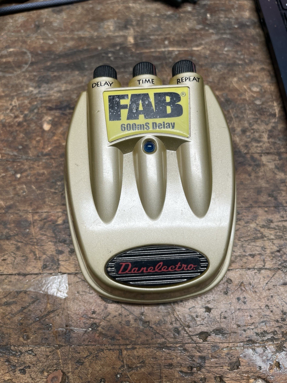 Used Danelectro FAB 600mS Delay Guitar Effects Pedal