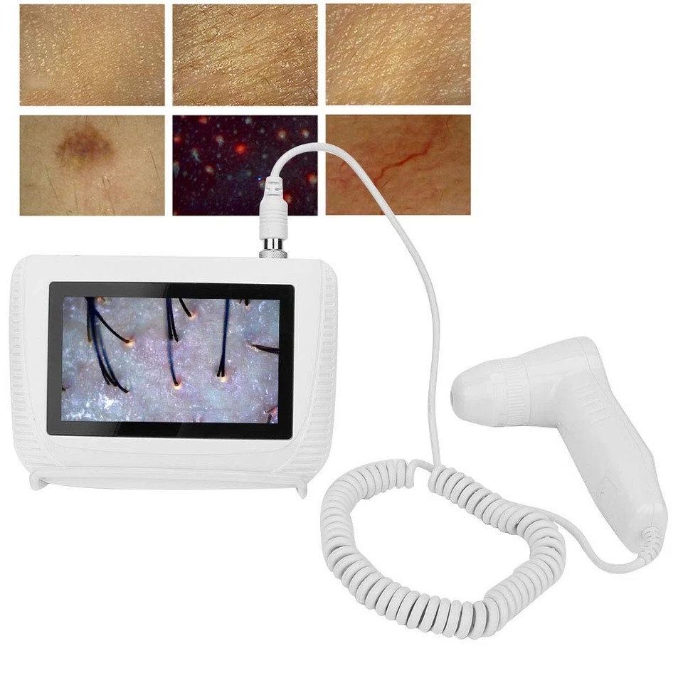 Skin Diagnosis Hair Analyzer 5 Inch HD LCD Screen Digital Hair Follicle Detector