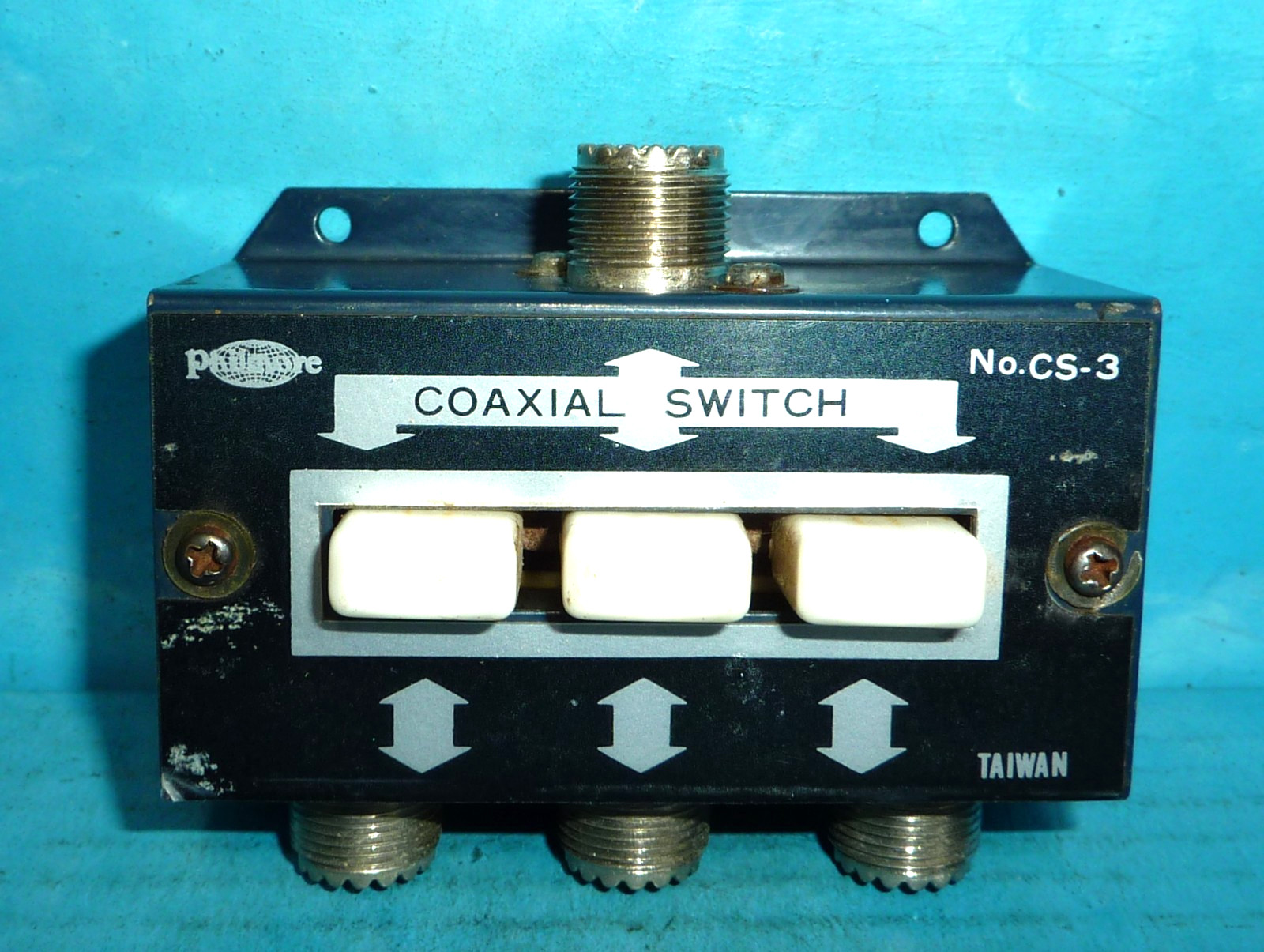 Philmore CS-3 Coaxial Switch 3 Pos Good Condition