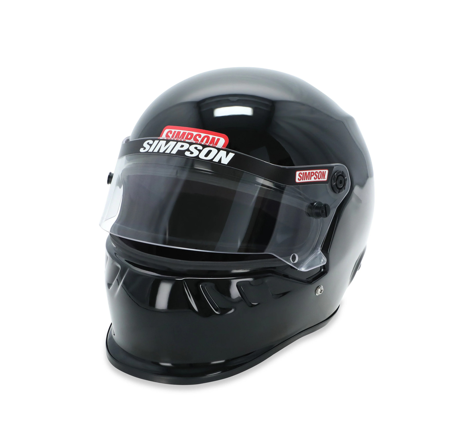 Simpson Racing 7950012 SD1 Dirt Track Helmet - Snell SA2020 - Black - Adult SML