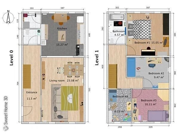 Sweet Home 3D - Graphic Interior Design CAD Architect Software for Windows on CD