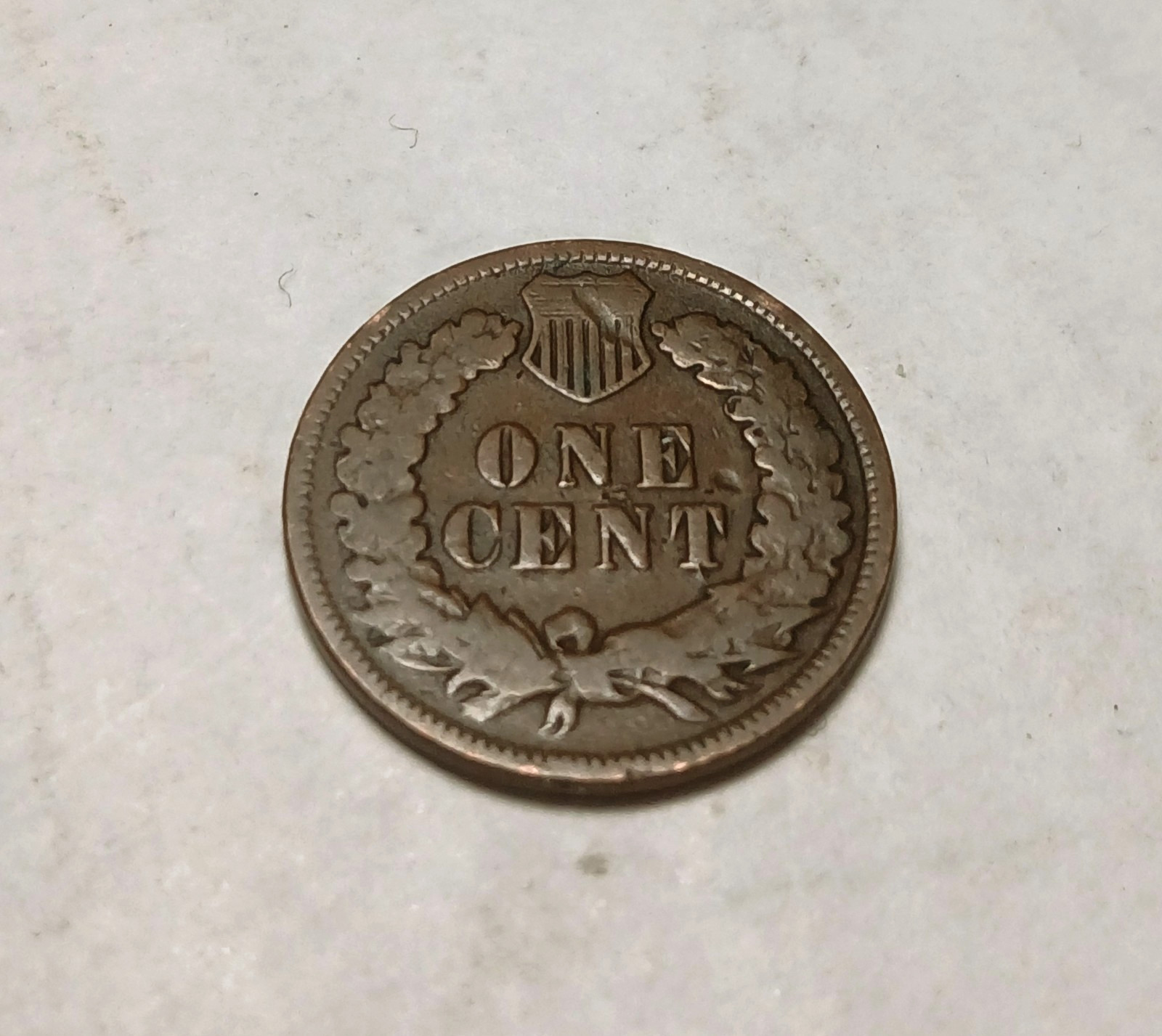 1901 U.S. Indian Head One Cent Coin * Circulated * Nice Condition