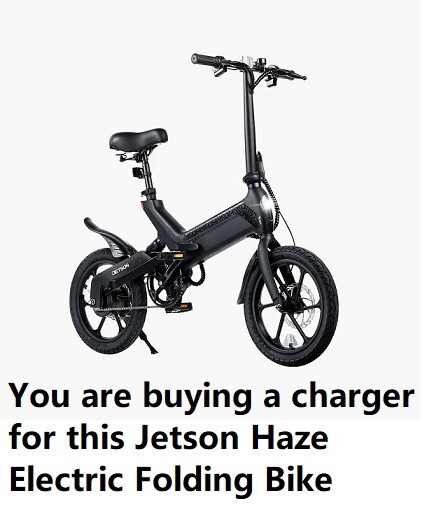 54.6V Charger For Jetson Haze 48V Li-ion Battery Folding Electric Bike PJHAZE-CH