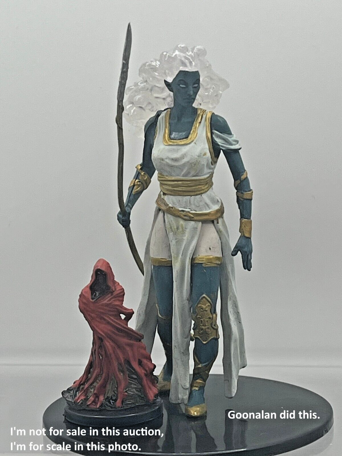 D&D Pathfinder Mini Legendary Adventures 32a Cloud Giant Spear UC HUGE