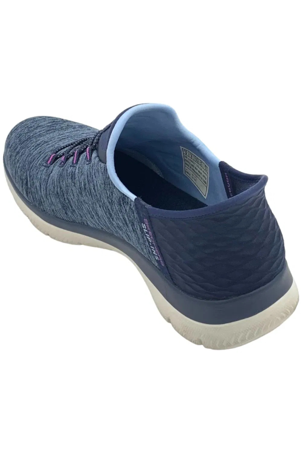 Skechers SlipIns Summits Bungee Sneaker Navy