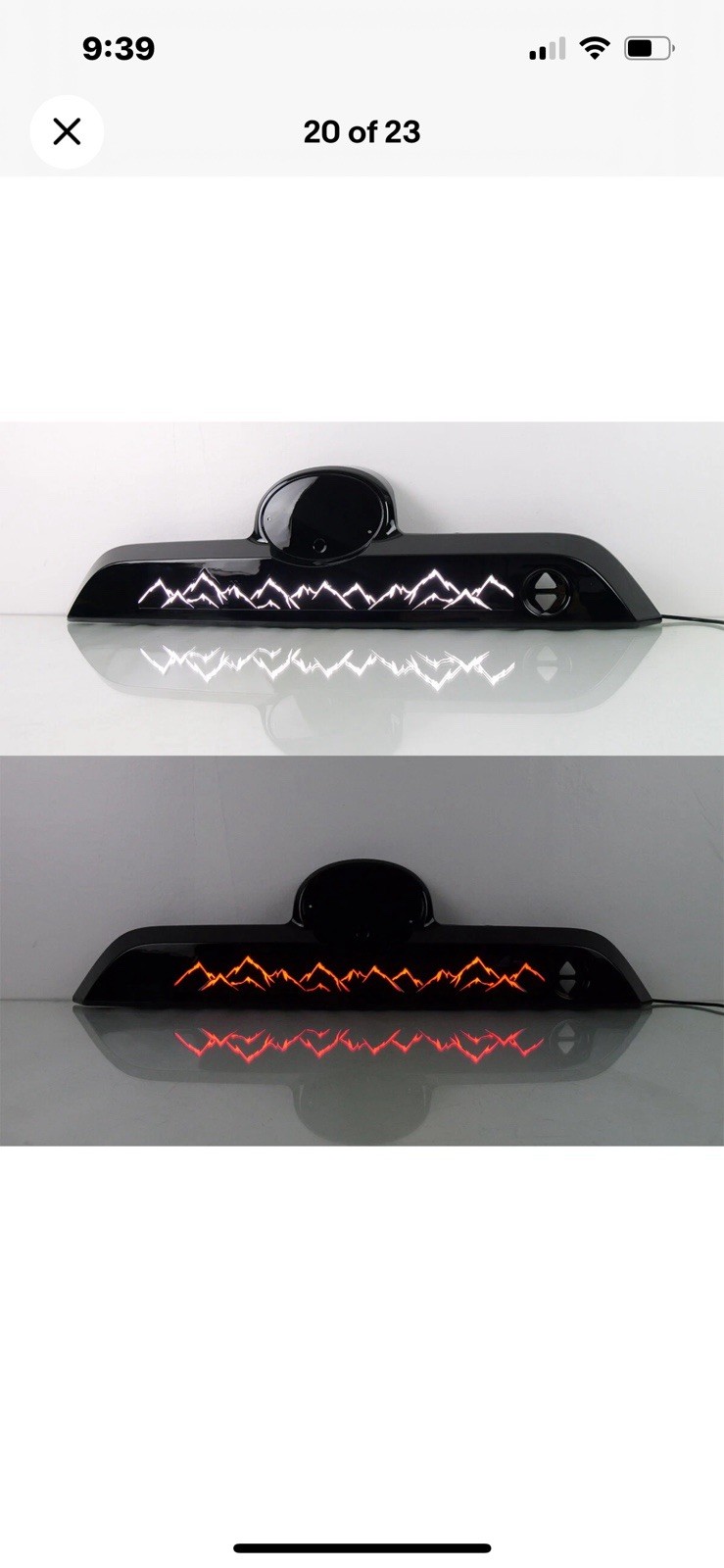 LED Trunk Tail light 3rd Stop Lamp For Toyota 4Runner 2013-2022 Button Style