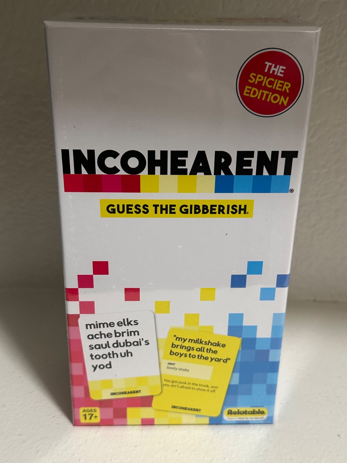 New Incohearent Guess the Gibberish Game What Do You Meme? The Spicier Edition