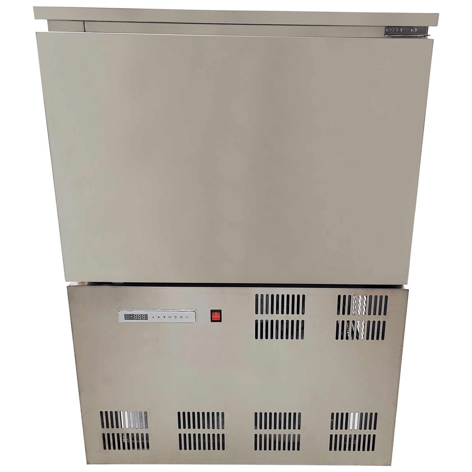 Commercial Stainless Steel 5 Trays Food Blast Chiller Freezer 220V Air-Cooled