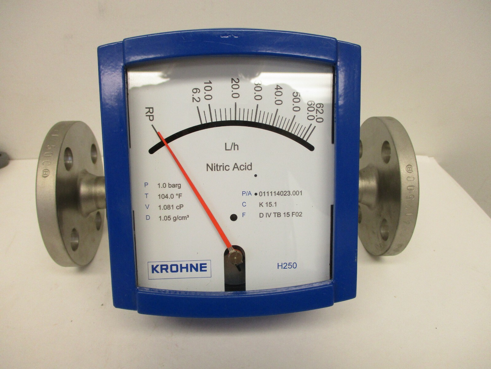 KROHNE H250H/RR/M9 FLOWMETER, NA, 1" 150# 316/316L FLANGE NEW