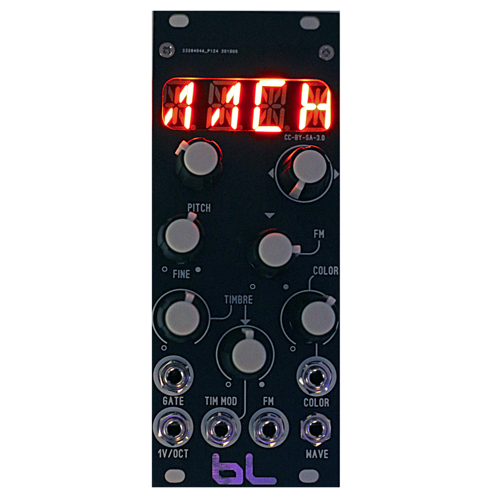BLM Macro braids VCO Loaded with renaissance firmware