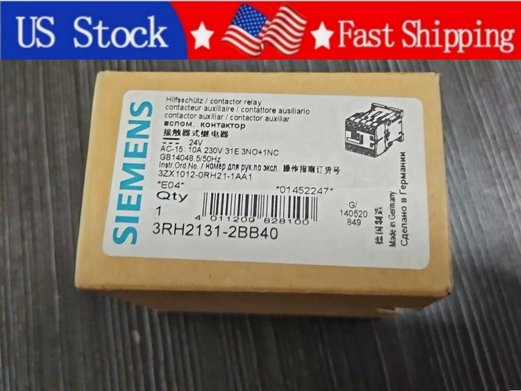 3RH2131-2BB40 1PCS New Replace Siemens 3RH2131-2BB40  Fast Delivery