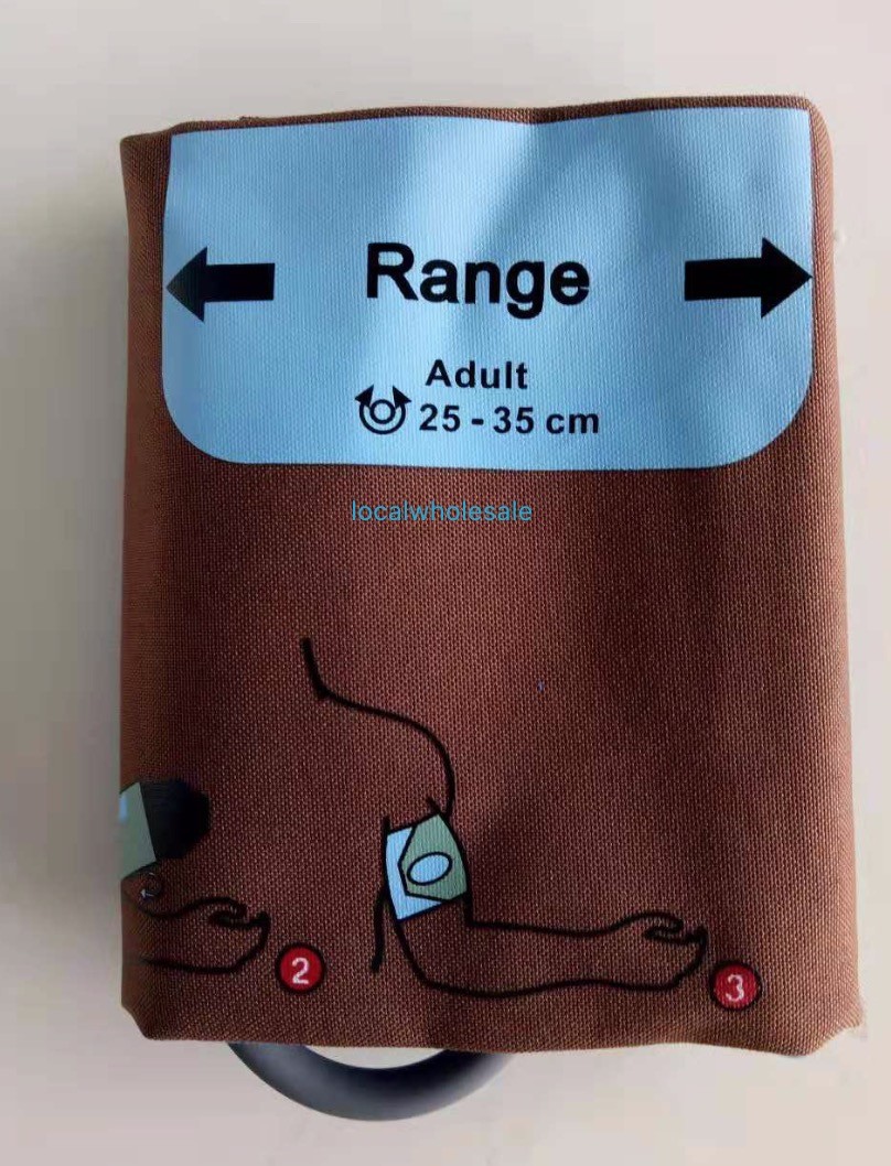 Pure Cotton Blood Pressure Cuff For Welch Allyn Adult 25-35cm Ambulatory
