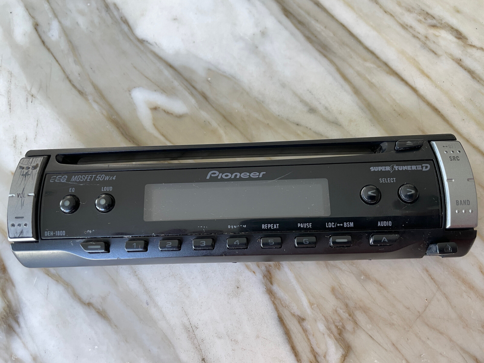 PIONEER DEH-1800  STEREO FACEPLATE PIONEER DEH-1800 FACEPLATE ONLY  OEM🟠