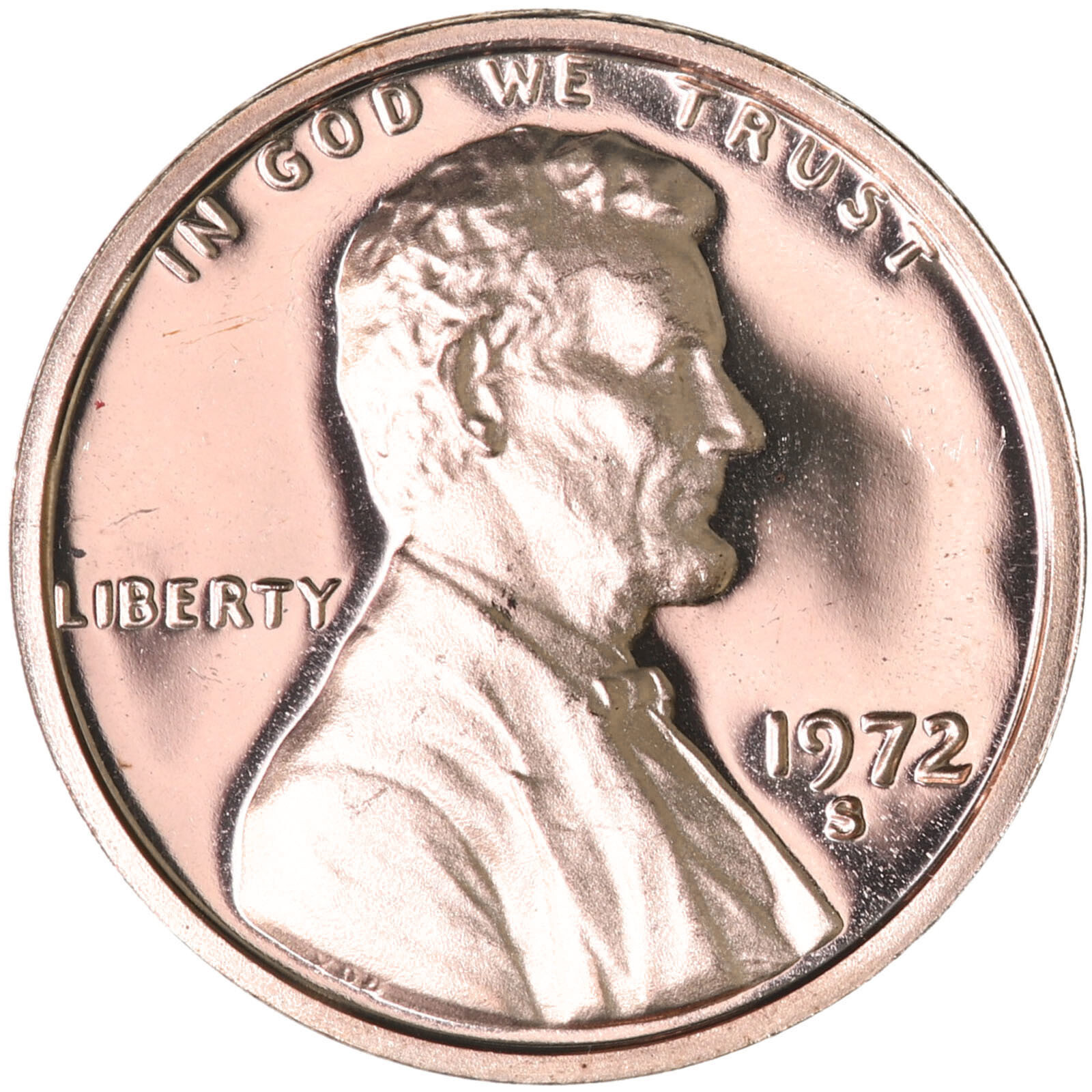 1972 S Lincoln Memorial Cent Gem Proof