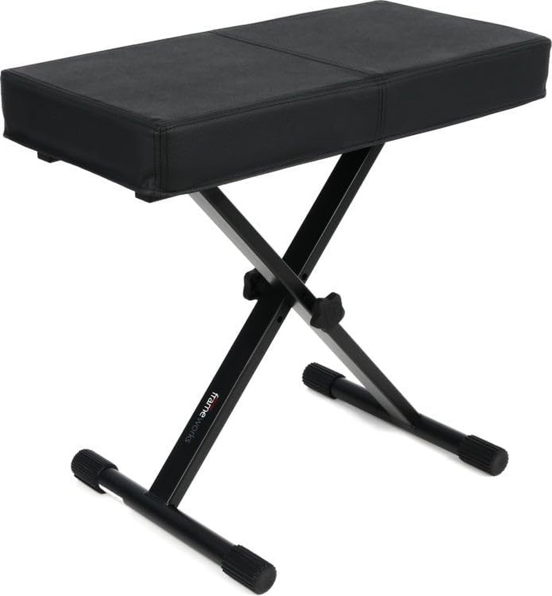Frameworks Adjustable X-Frame Style Keyboard Bench, (Gfw-Key-Bnch-1)