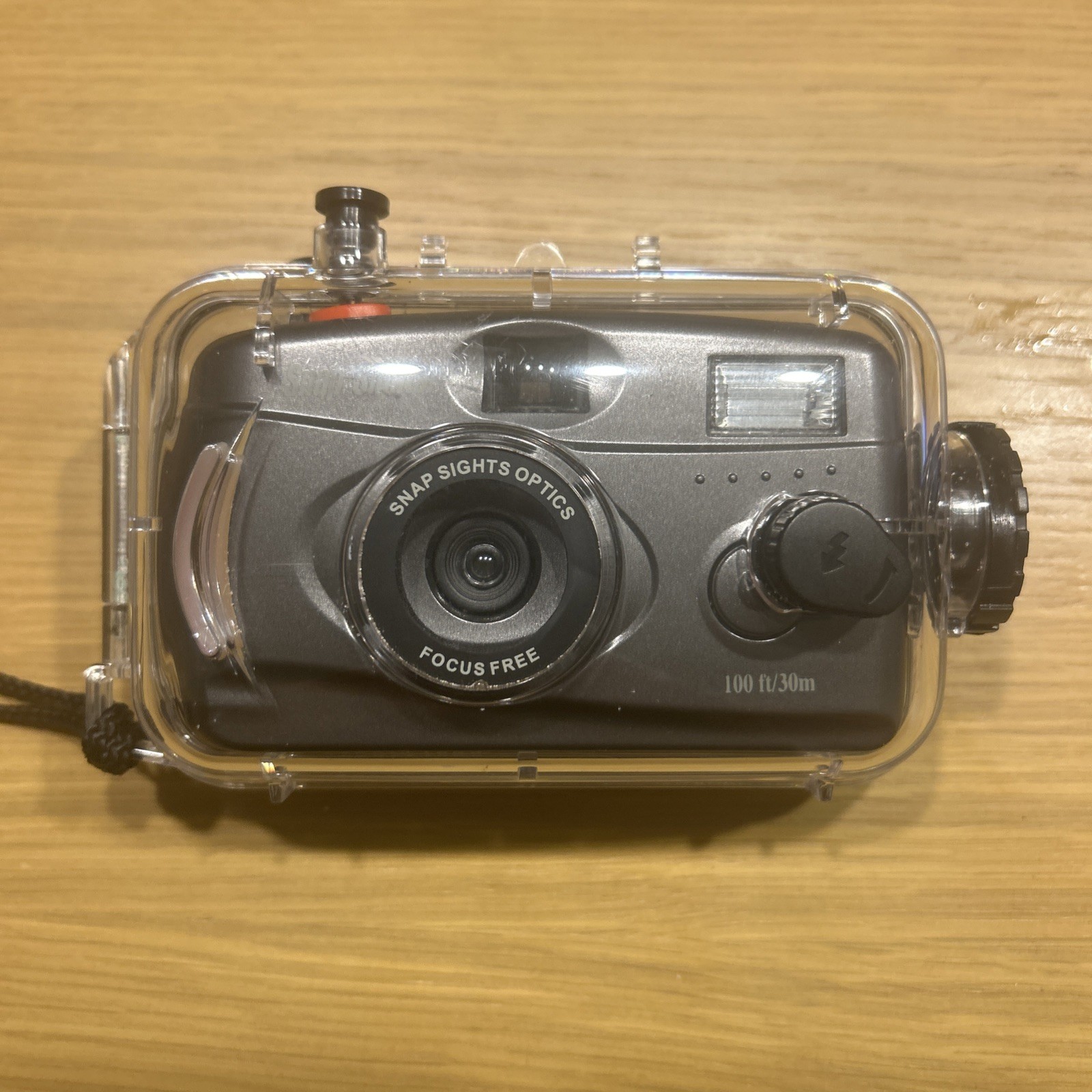 SNAP SIGHTS Underwater Sport Utility 35mm Film Camera Waterproof Case Autofocus