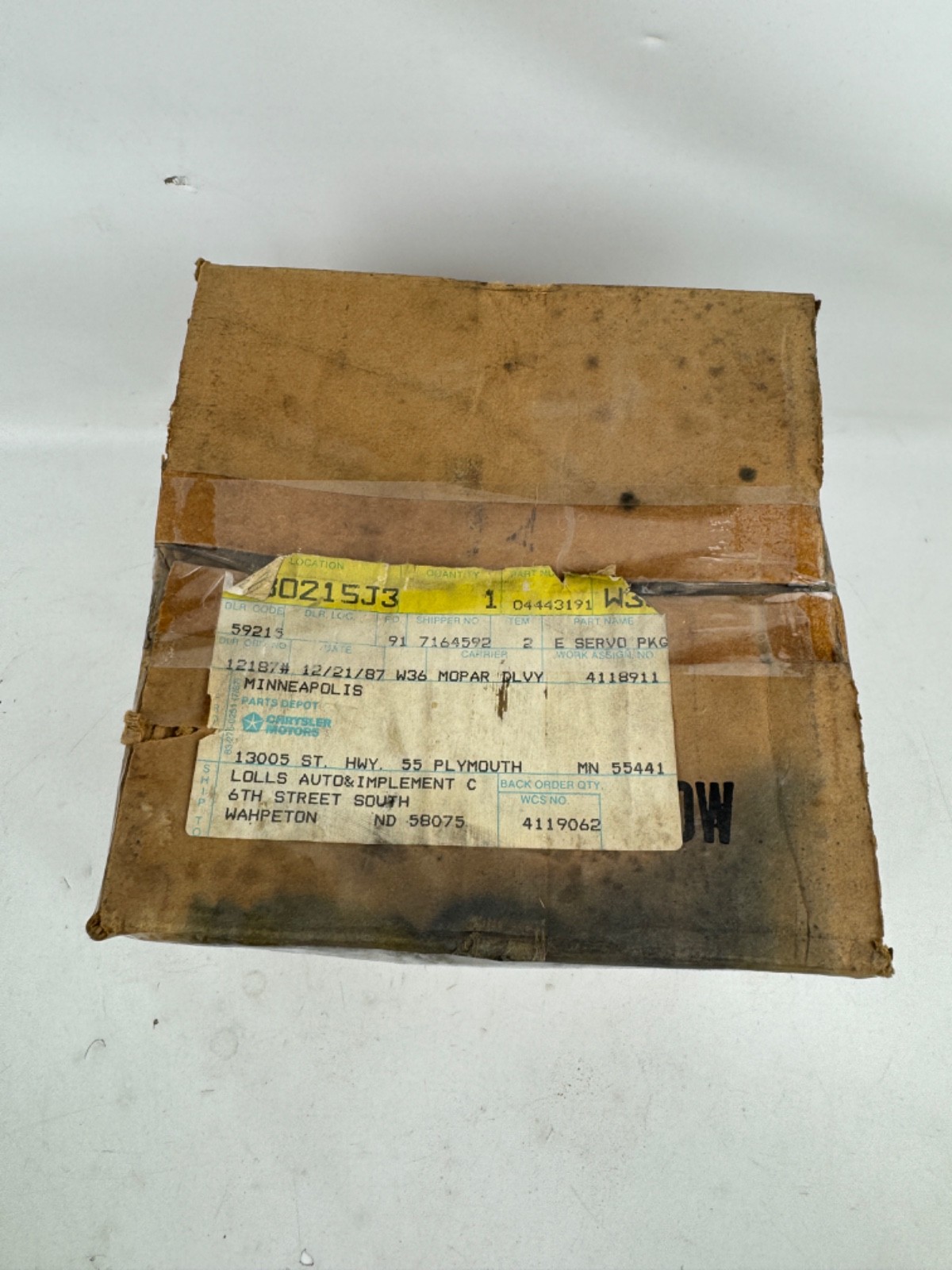 Genuine MOPAR SERVO 4443191