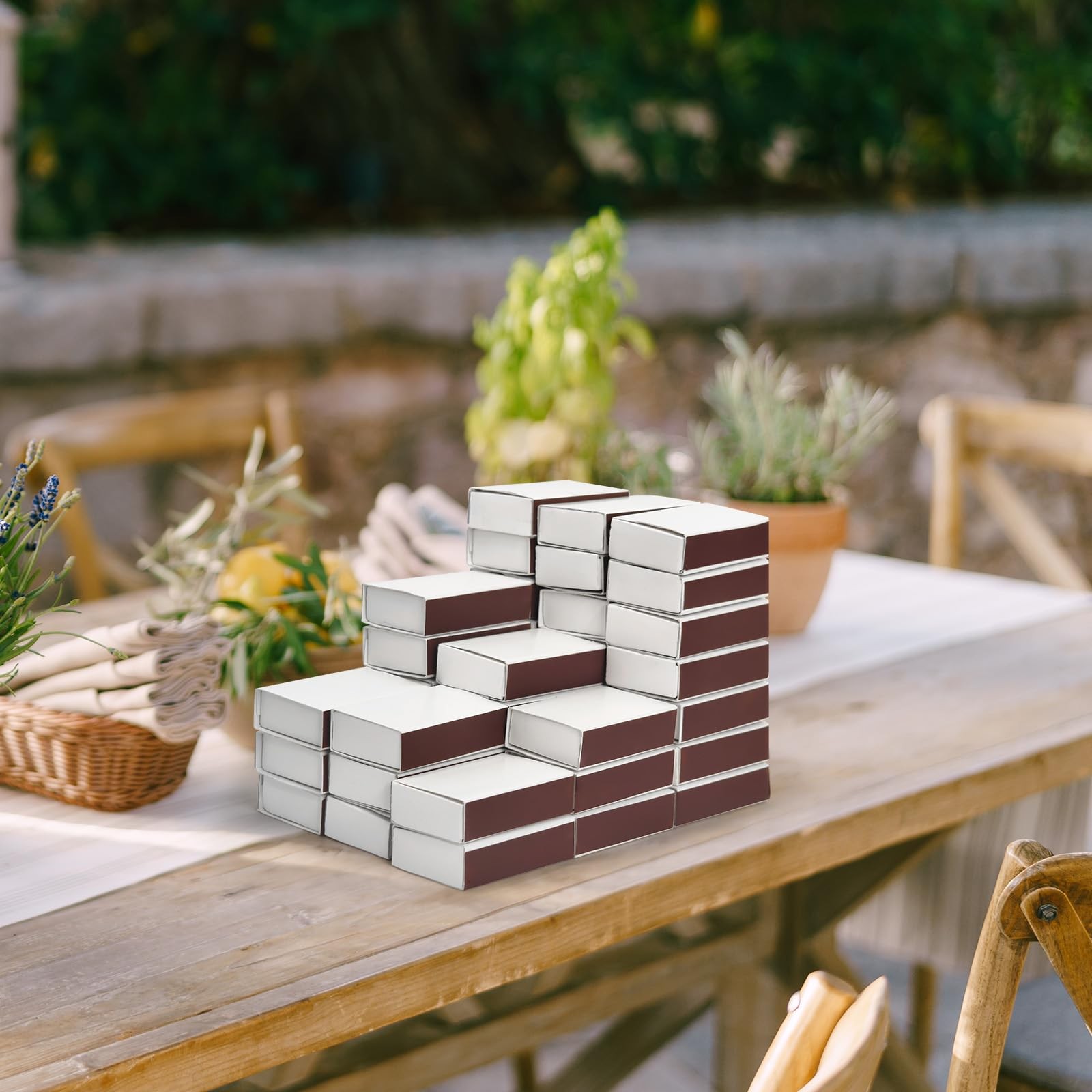 80 Pcs Blank Match Containers DIY Storage Boxes Empty Boxes for Crafts Weddin...