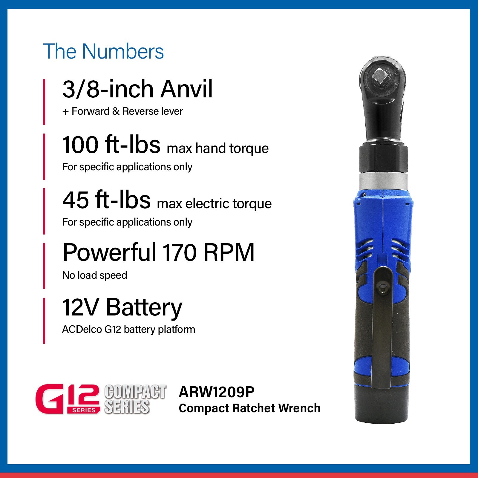 ACDelco ARW1209-R | OPEN BOX | ONLY TOOL | NO BATTERY