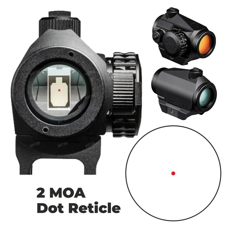 Vortex Optics Crossfire Red Dot Sight CF-RD2 with Free Hat Camo Digital Bundle