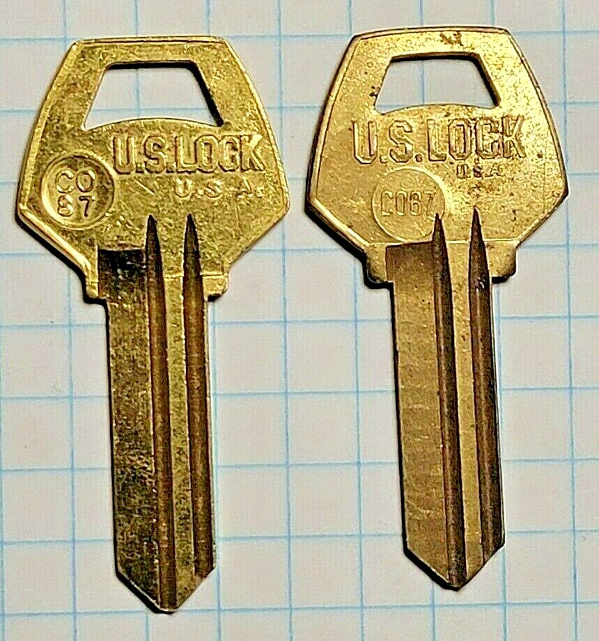 Lot of 5 US Lock Key Blanks fits Corbin 5-pin CO87 1001EH Locksmith