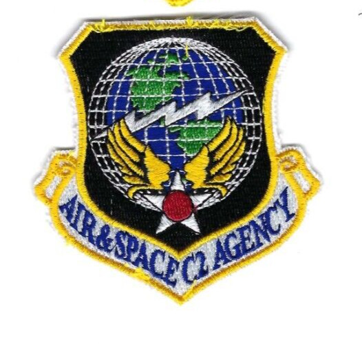 PATCH  USAF AIR & SPACE C2 AGENCY   B9-13
