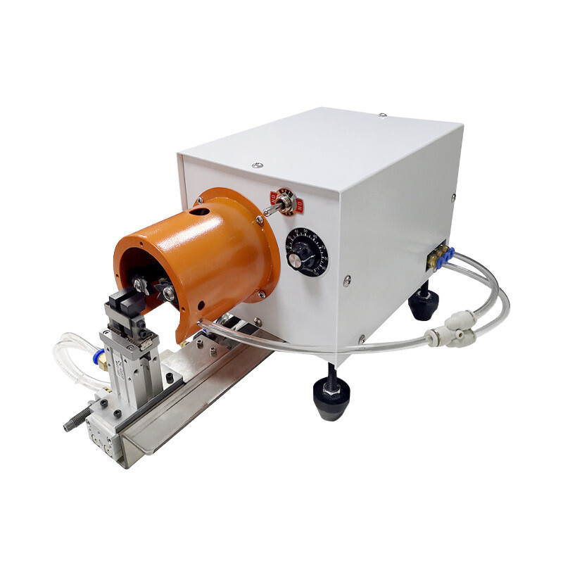 Automatic pneumatic Wire Stripping and Twisting Machine Plastic Copper 220V