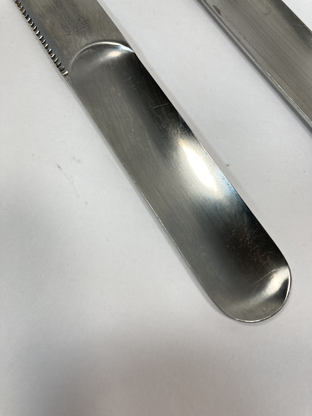 Mono-clip Stainless Flatware Set Peter Raacke Design*Missing large spoon in set*