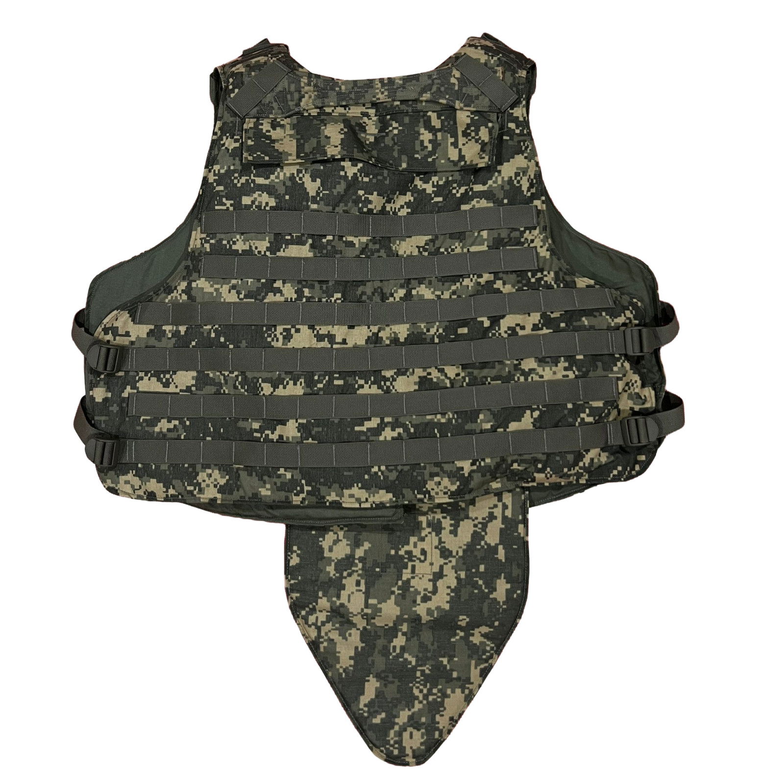 ACU protector Base Protective Vest Plate Carrier w/ Soft Armor Inserts Large