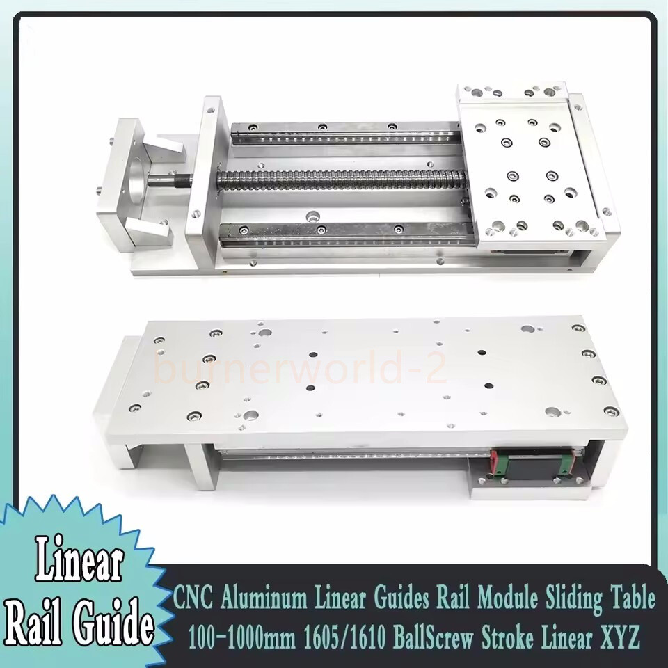 Heavy TH20 SUF1610-1000mm Stroke & 57 Motor Bracket Linear Rail Sliding Table