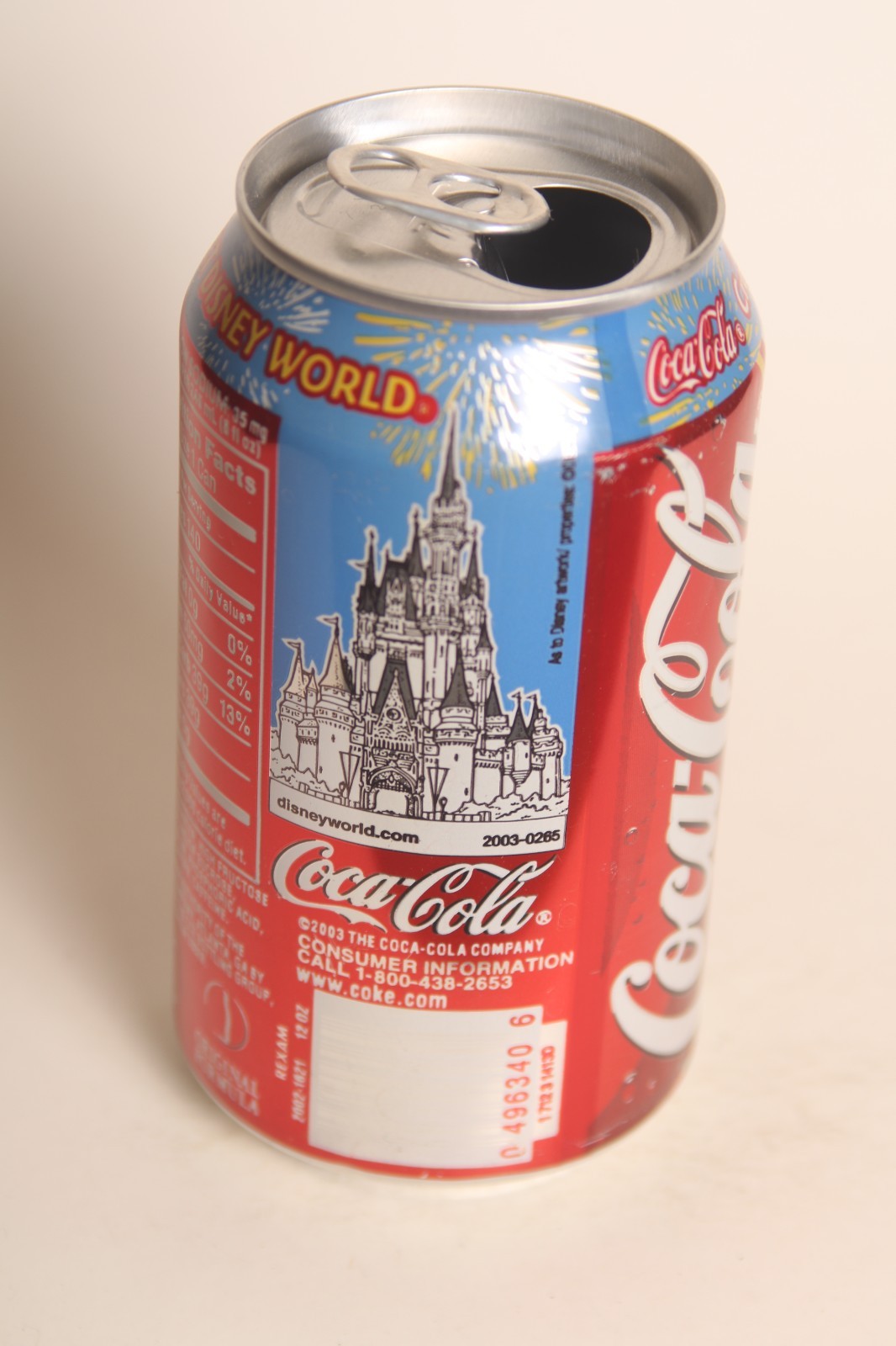 Coca-Coke soda can - "Disney World"
