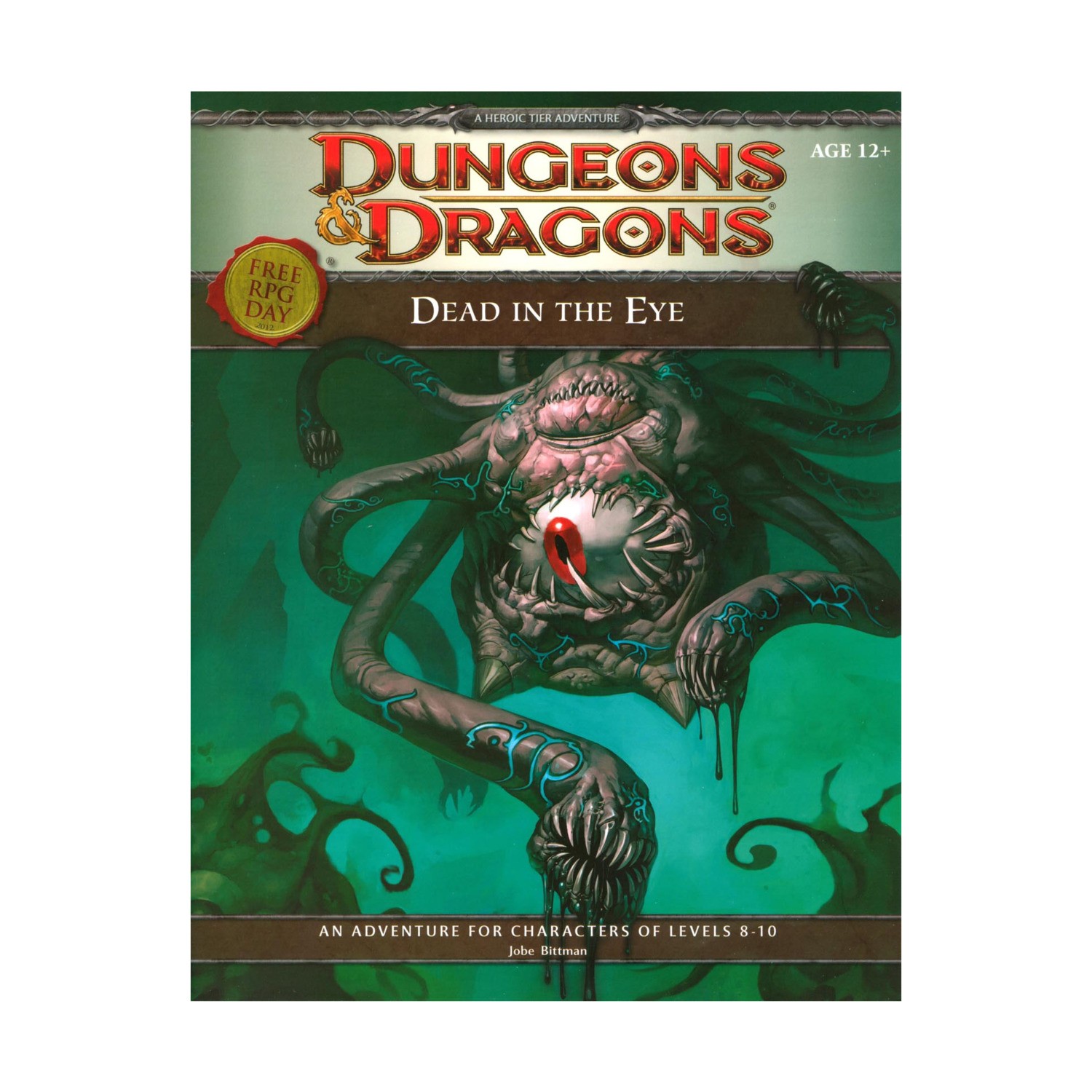 WotC D&D 4e Dead in the Eye (Free RPG Day 2012) New