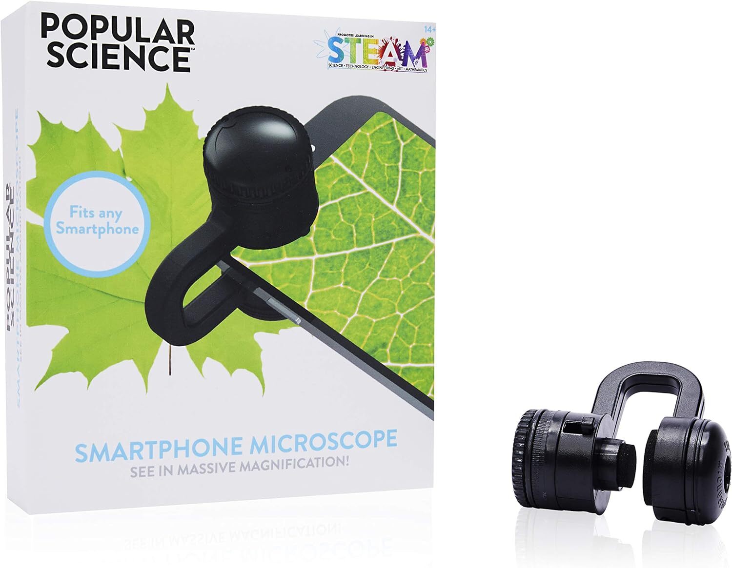 NEW Smartphone Microscope Universal Clip-On 30x Magnifier Popular Science Gadget