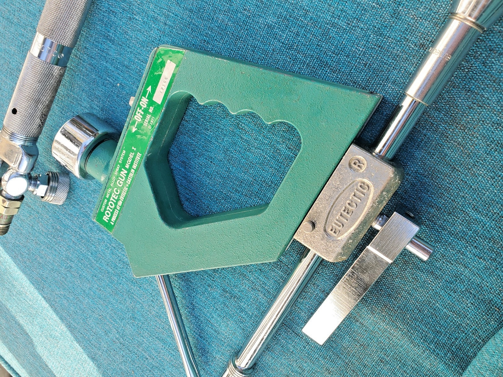 Rototec Model 1 Castolin Eutectic Flame Spray Gun ROTOTEC MODEL I