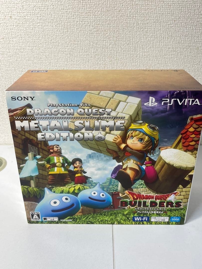 Playstation PS VITA Dragon Quest Metal Slime Edition Dragon Quest Builders japan