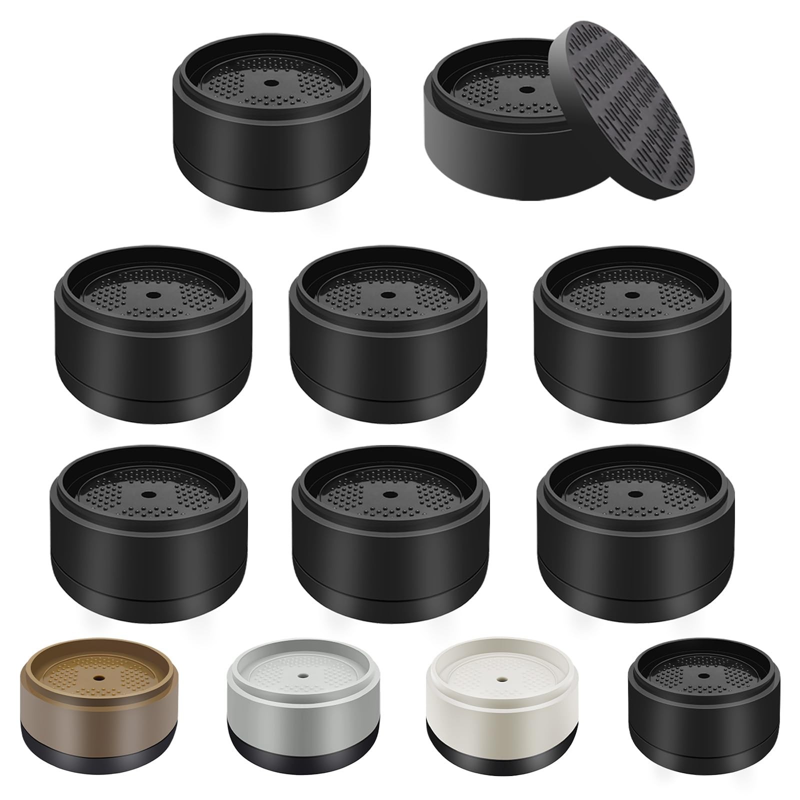 Furniture Risers Bed Risers Heavy Duty 1 inch 2 inch 3 inch 4 inch Round Adju...