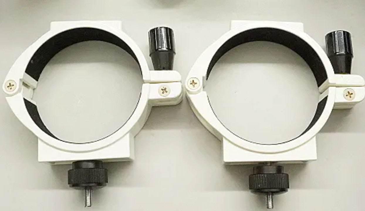 BORG 7080 Tube Band M 80mm Pair of Tube Rings for Telescope Japan Used