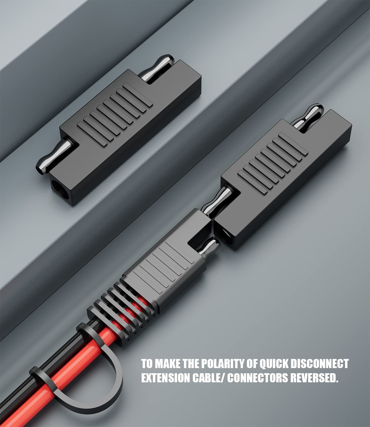 BERLAT SAE Connector SAE to SAE Polarity Reverse Quick Disconnect Cable Plug ...