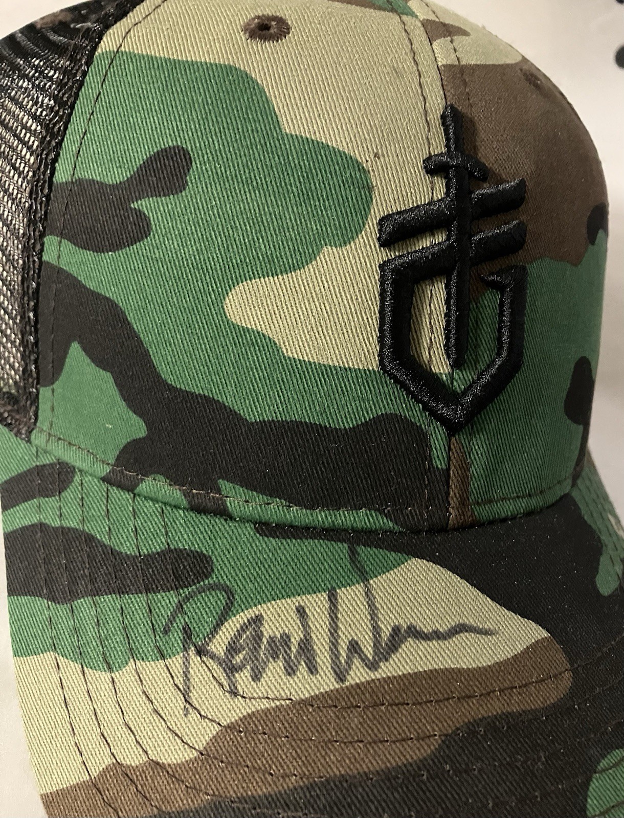 Remi Warren Hunting Hunter Gerber Knives Shot Show Hat Cap Promo Autograph New