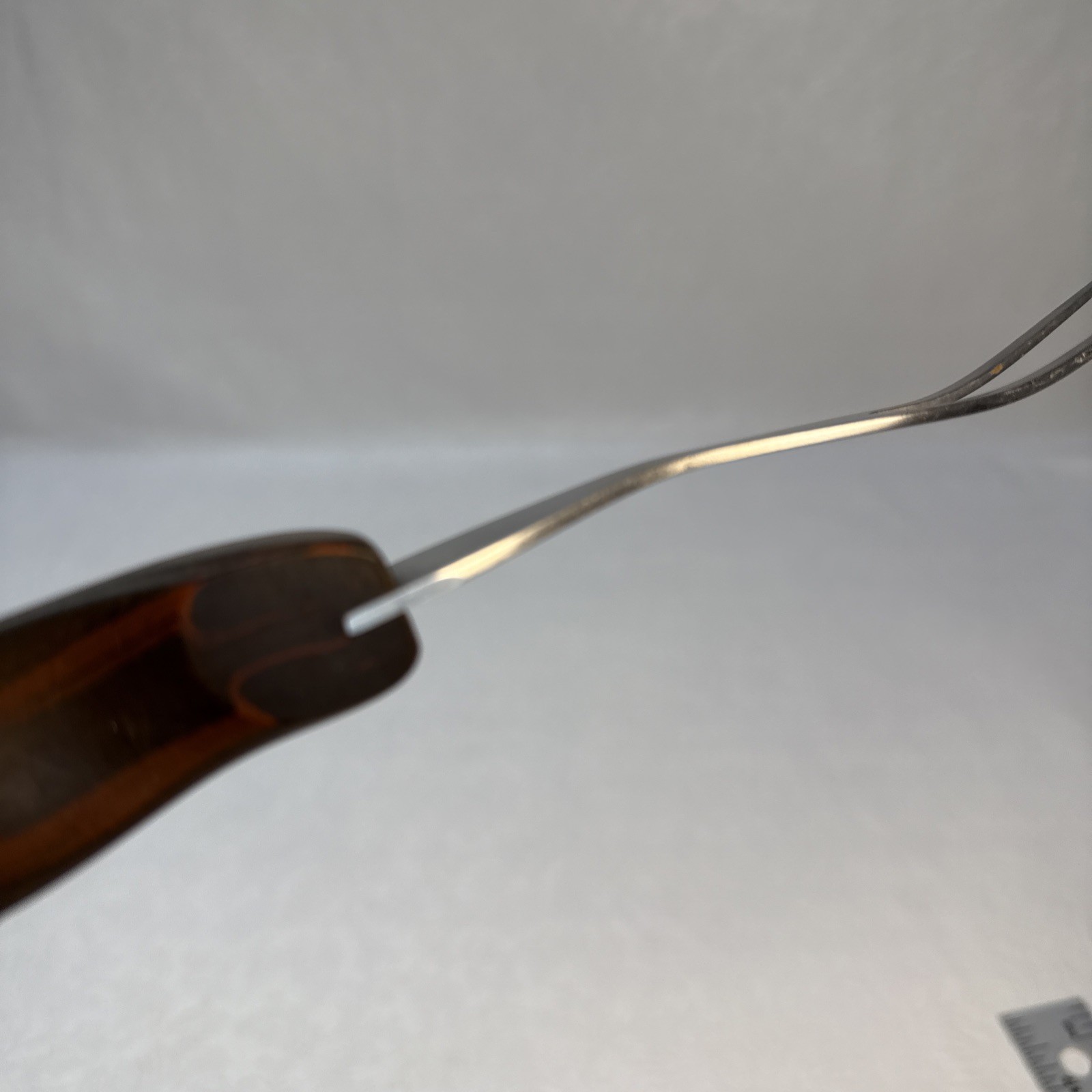 Vintage CUTO Carving Fork Logo Worn Away