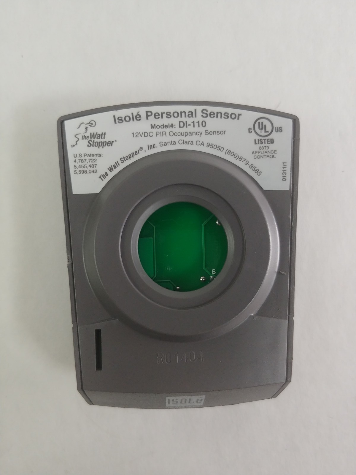 New theWattStopper DI-110 Personal Occupancy Sensor