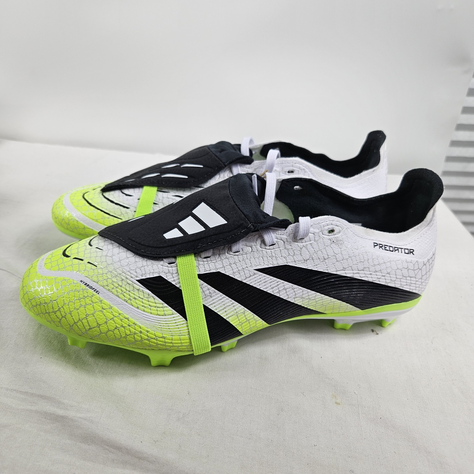 Adidas Predator League FT FG JI1111 Road To Glory White Black Lemon Men’s 8.5