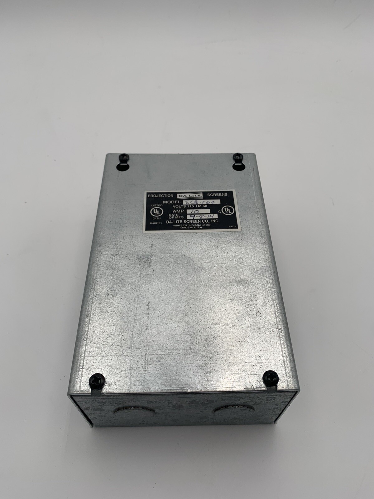 Da-Lite Projection Screen Control SCB-100