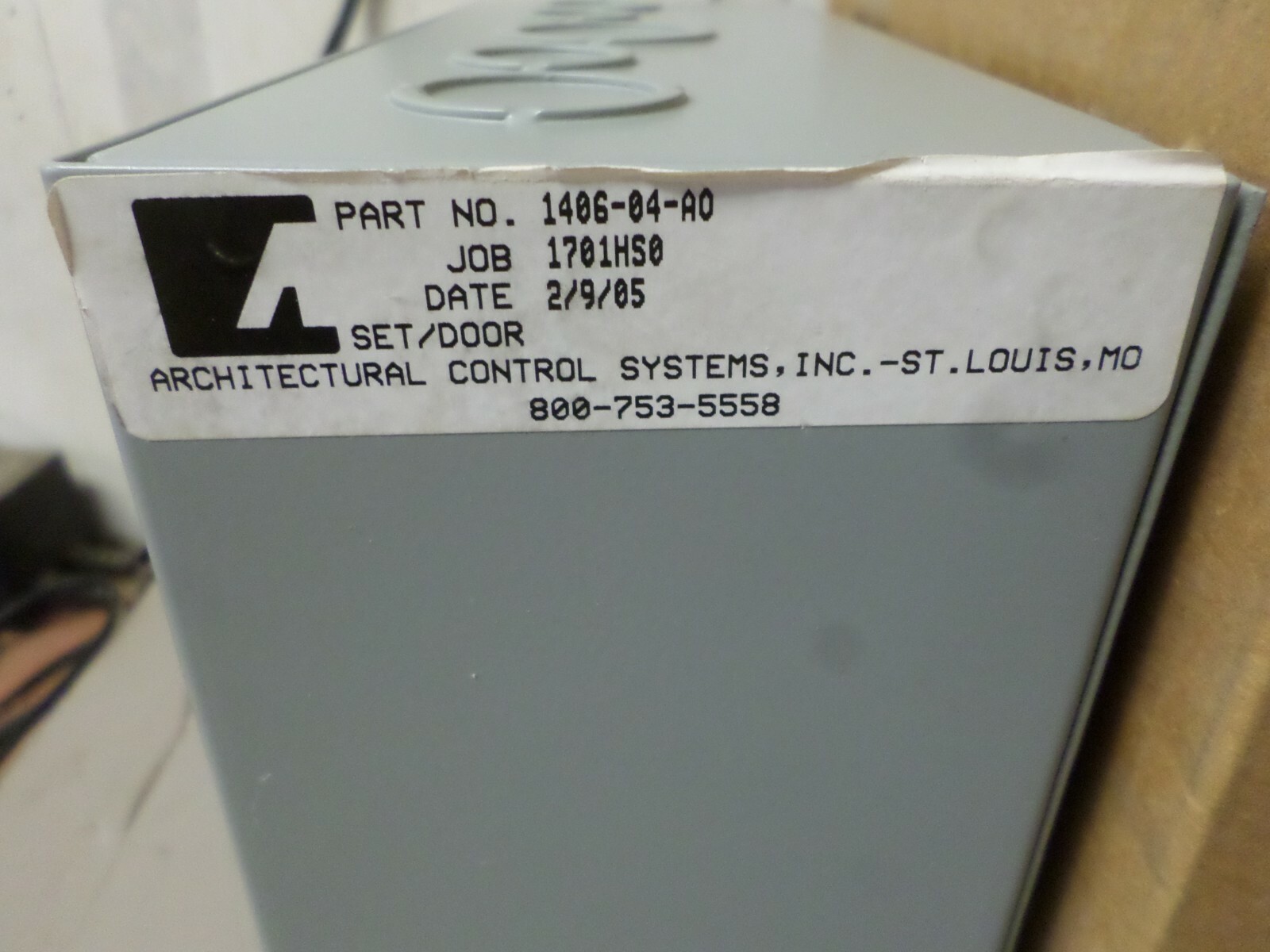 NOS Architectural Control ACSI 1406-04-AO Electric Latch Retraction Controller