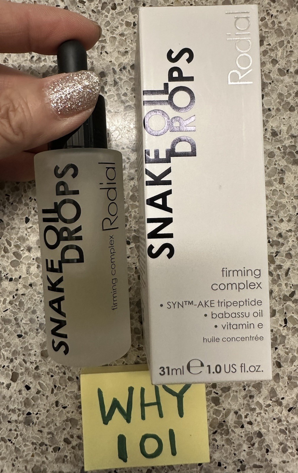 Rodial SNAKE OIL DROPS Firming Complex SERUM 1oz/31mL FULL SZ SEALED BOX $75
